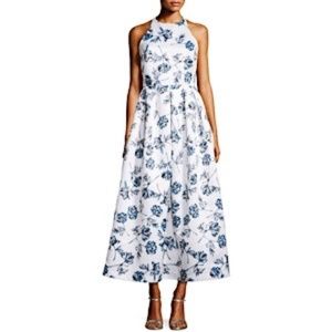 NWT Shoshanna Midnight Floral Gown